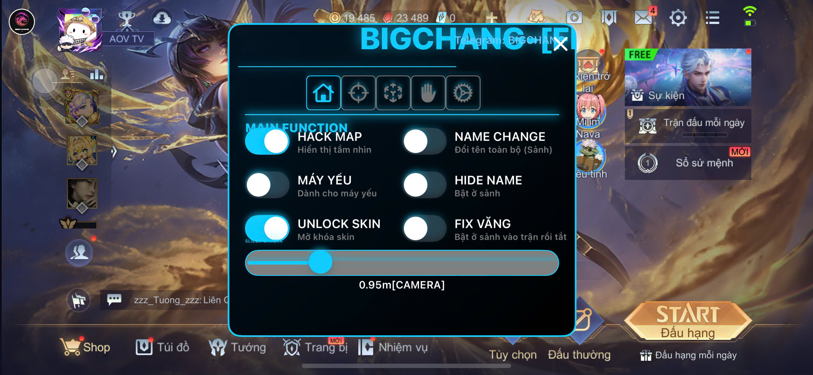 Hack LIÊN QUÂN BIGV2