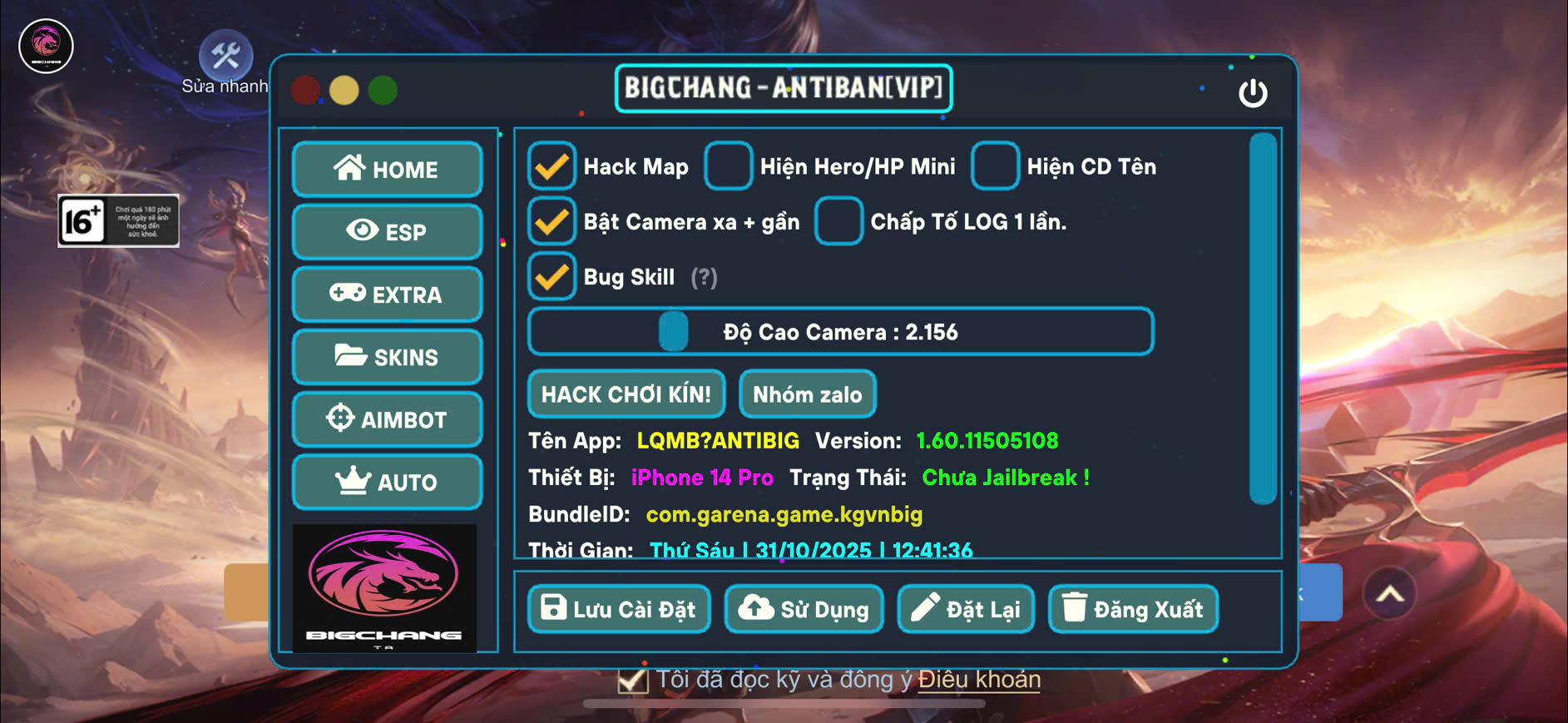 Hack BIGCHANG-ANTIBAN[VIP]